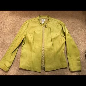 Chico’s Leather Jacket